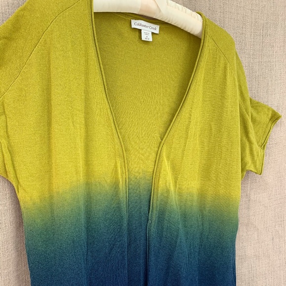 Coldwater Creek Other - Coldwater Creek Ombre Open Cover up/Cardigan
